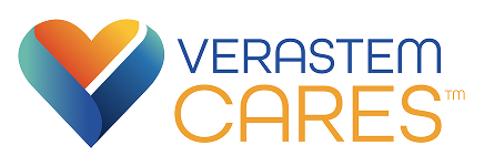 Verastem Cares™ logo